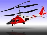 Ratunkowy helikopter SYMA S111G zdalnie sterowany z GYRO (piękne odwzorowanie, płynny lot)